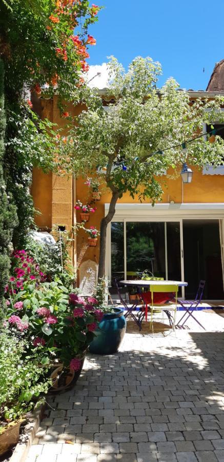 Bed and Breakfast Le Jardin Montbazin Exterior foto